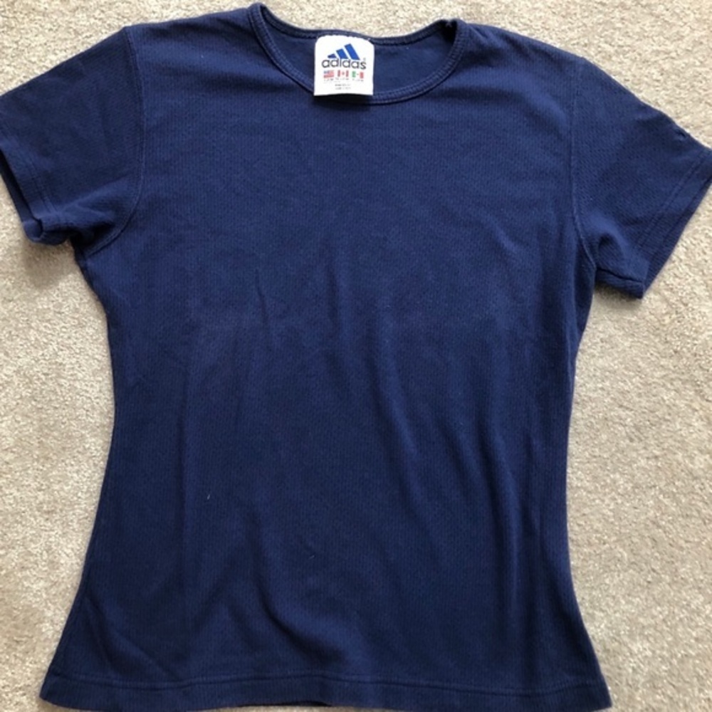 💥💥 SALE! 5 / $25 💥💥 Adidas dark blue t-shirt.